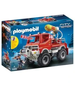 Playmobil City Action Brandweer Terreinwagen Met Waterkanon - 9466