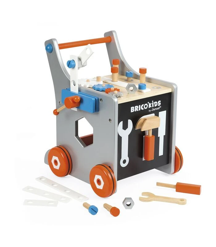 Janod Brico'kids - DIY Magnetische Trolley 1 Janod Brico'kids - DIY Magnetische Trolley