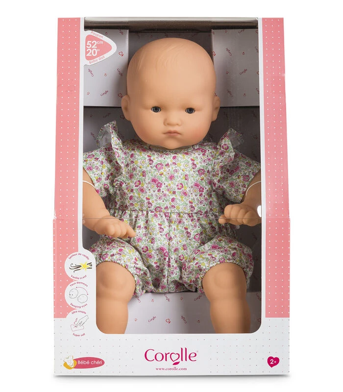 Corolle Mijn Grote Baby - Babypop Chéri Blossom Garden - 52 Cm 2 Corolle Mijn Grote Baby - Babypop Chéri Blossom Garden - 52 Cm - Afbeelding 2