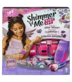 SPIN MASTER Cool Maker Shimmer Me Body Art Studio Met Roller
