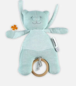 Mini Muzikale Knuffel BIO Katoen Mint Nouky