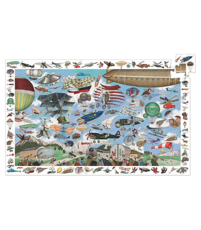 Djeco Observatiepuzzels Aero Club 1 Djeco Observatiepuzzels Aero Club