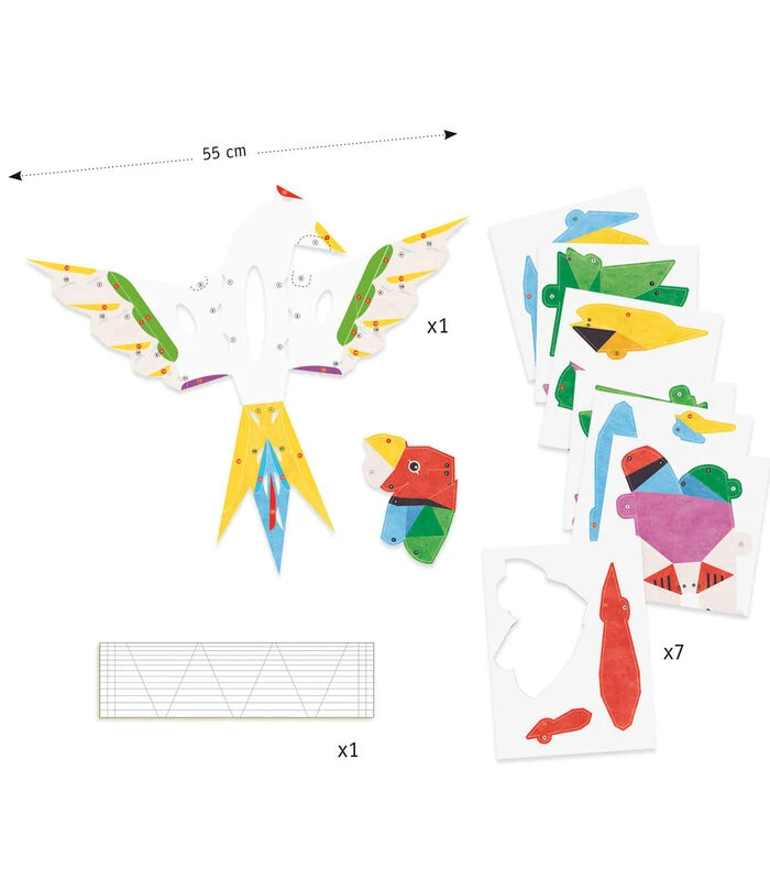 Djeco Creatief Papier Amazonie 2 Djeco Creatief Papier Amazonie - Afbeelding 2