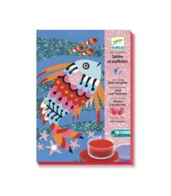 Djeco Zand En Glitter Fish Rainbows