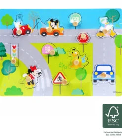 Disney Babyspeeltje Puzzel Van Hout Mickey En Zijn Vrienden -Djeco Winkel 2b01f08d8af54d7dbbd6fb4cb831f54a