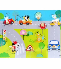 Disney Babyspeeltje Puzzel Van Hout Mickey En Zijn Vrienden