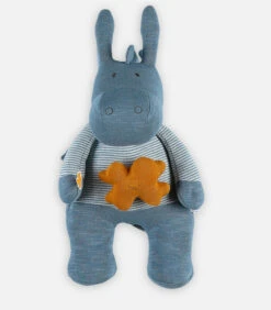 Muzikale Knuffel Tricot Blauw Paco