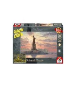 Schmidt Puzzel Statue Of Liberty In The Twilight - 1000 Stukjes - 12+