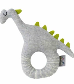Katoenen Tricot Rammelaar Dino