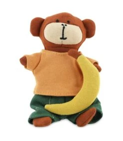 Trixie Puppet World S Knuffeldier Mr. Monkey - 13 Cm