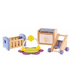 Hape Poppenhuis Babykamer