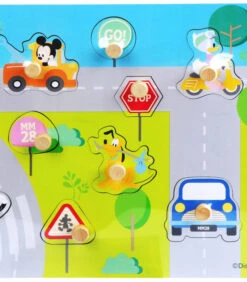 Disney Babyspeeltje Puzzel Van Hout Mickey En Zijn Vrienden -Djeco Winkel 5255344a9c47498b94efa2db6f402458