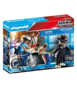 Playmobil City Action Politiefiets: Achtervolging - 70573