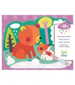 Djeco Kleurplaten Voor De Kleintjes Hidden In The Woods