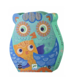 Djeco Silhouetpuzzels Hello Owl - 24 Pces