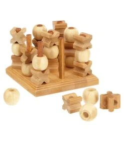 Philos Tic Tac Toe 3-D, Bamboe