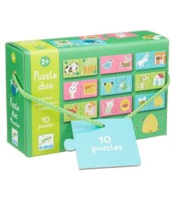 Djeco Duo-trio Puzzels Habitat