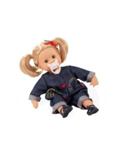 Babypop Muffin Met Regenboog Overall 6-delig - 33 Cm