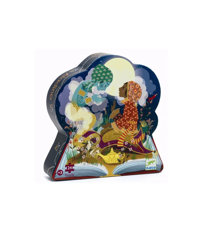 Djeco Silhouetpuzzels Aladdin 1 Djeco Silhouetpuzzels Aladdin