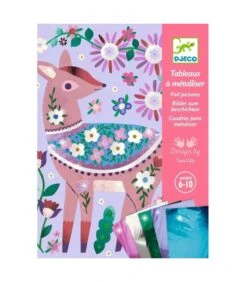 Djeco Schilderijen Metallic Pretty Wood