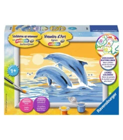 Ravensburger Schilderen Op Nummer Springende Dolfijnen