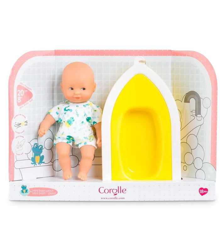 Corolle Babypop Mini Bad Plouf Frog 2 Corolle Babypop Mini Bad Plouf Frog - Afbeelding 2