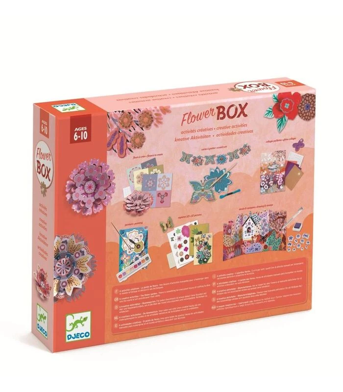 Djeco Multi-activiteitendozen Flower Box 3 Djeco Multi-activiteitendozen Flower Box - Afbeelding 3
