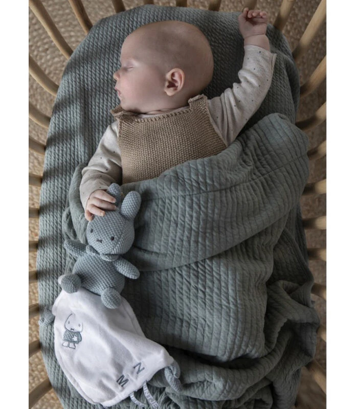 MIFFY Nijntje Doudou Tricot Konijntje Platte Knuffel 2 MIFFY Nijntje Doudou Tricot Konijntje Platte Knuffel - Afbeelding 2