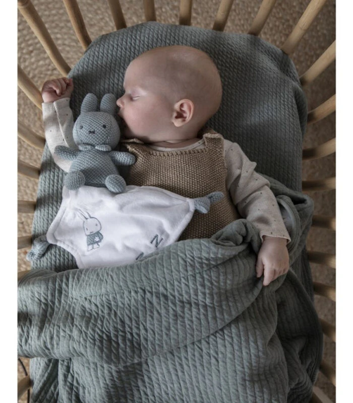 MIFFY Nijntje Doudou Tricot Konijntje Platte Knuffel 4 MIFFY Nijntje Doudou Tricot Konijntje Platte Knuffel - Afbeelding 4