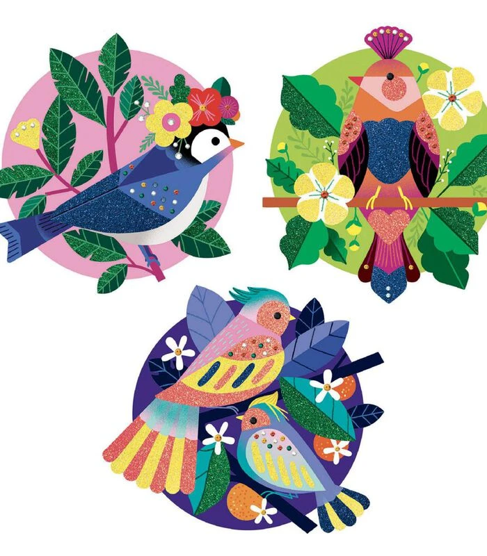 Djeco Schilderijen Glitters Paradisio 3 Djeco Schilderijen Glitters Paradisio - Afbeelding 3