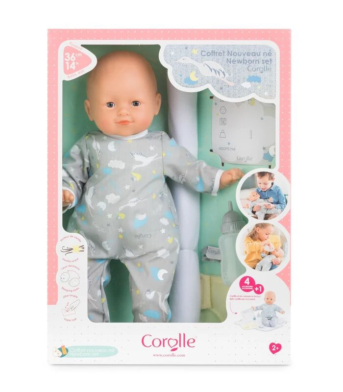 Corolle Mijn Grote Baby - New Born Baby Set, 36cm 2 Corolle Mijn Grote Baby - New Born Baby Set, 36cm - Afbeelding 2