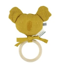 Trixie Koala Bijtring - Bliss Mustard