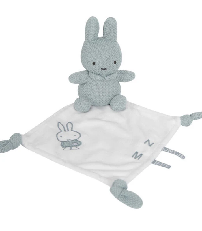 MIFFY Nijntje Doudou Tricot Konijntje Platte Knuffel 1 MIFFY Nijntje Doudou Tricot Konijntje Platte Knuffel