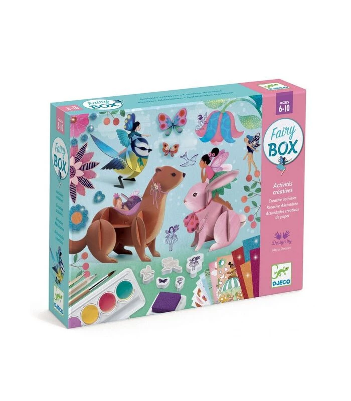 Djeco Multi-activiteitendozen Fairy Box 2 Djeco Multi-activiteitendozen Fairy Box - Afbeelding 2