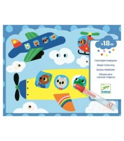 Djeco Kleurplaten Voor De Kleintjes Hidden In The Sky