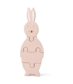 Trixie Houten Dierenvormpuzzel - Mrs. Rabbit