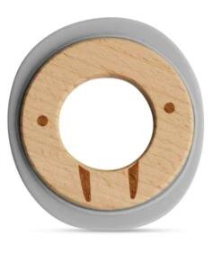 Bijtring Van Siliconen En Hout