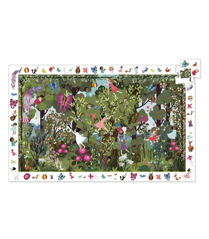 Djeco Observatiepuzzels Garden Play Time 1 Djeco Observatiepuzzels Garden Play Time